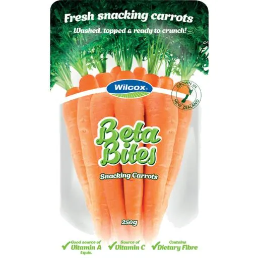 Carrots Wilcox Beta Bites Snacking