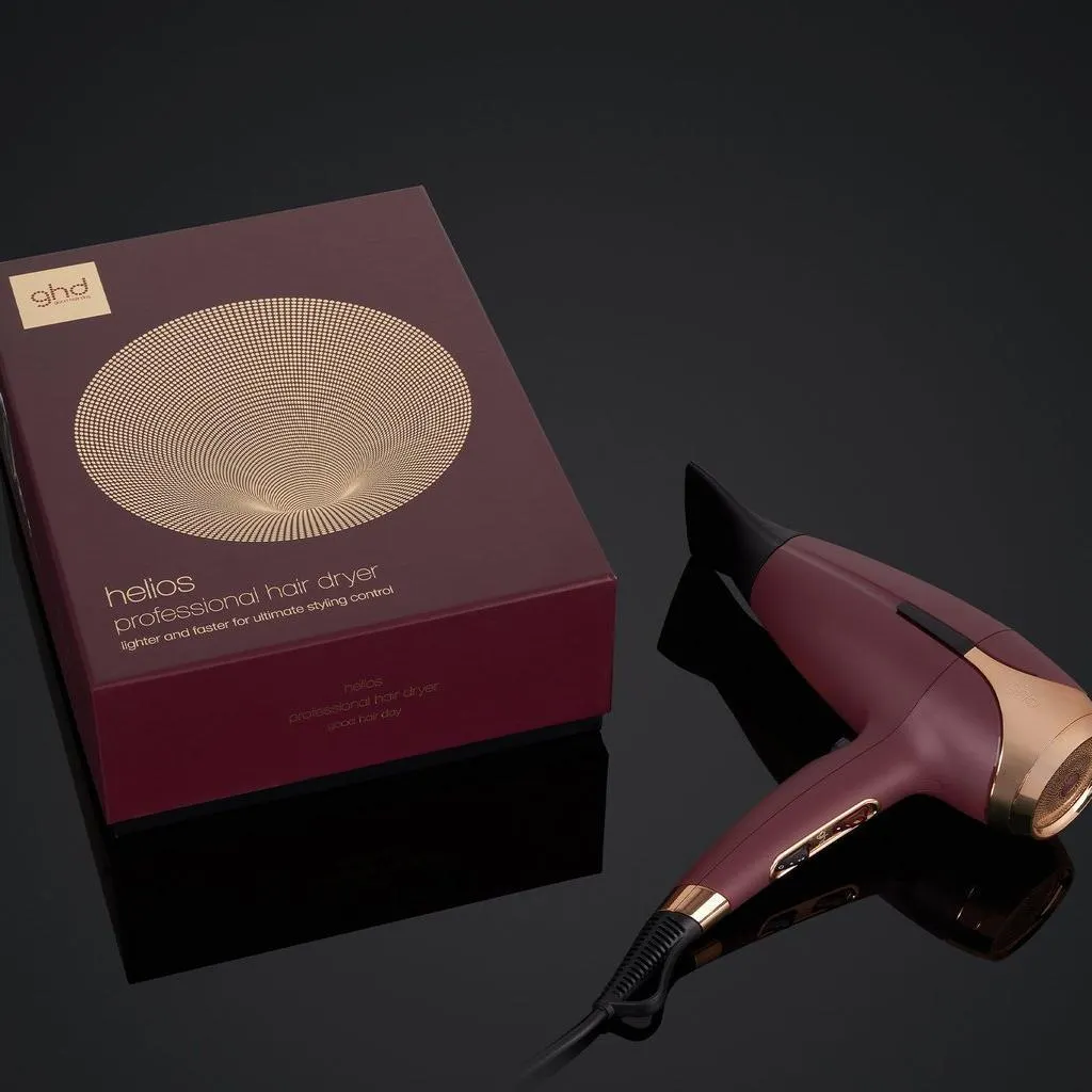 GHD HELIOS HAIR DRYER IN PLUM