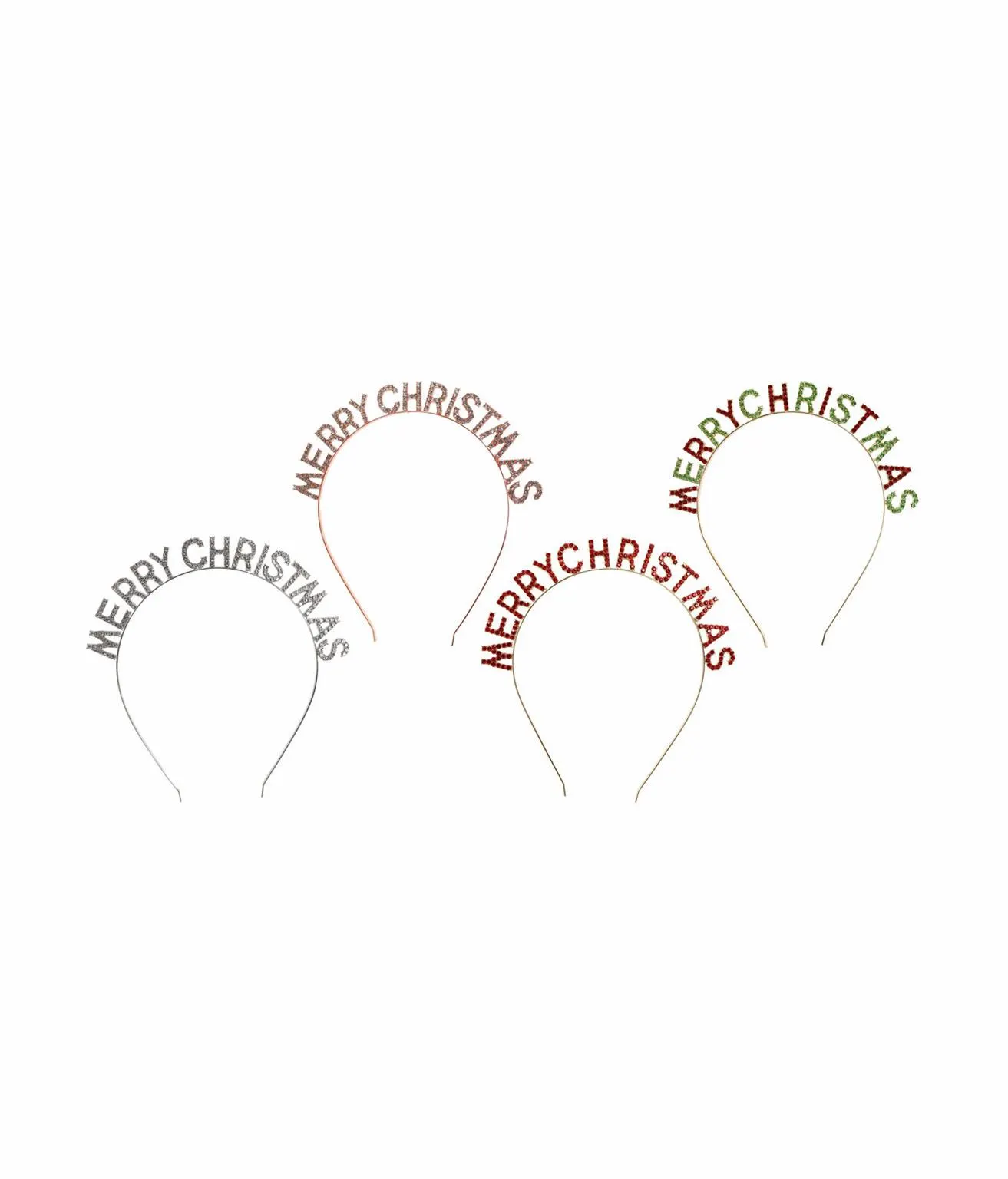 Merry Christmas Diamante Tiara Assorted