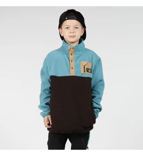 Hello Stranger Boys Adventure Fleece - Green Black