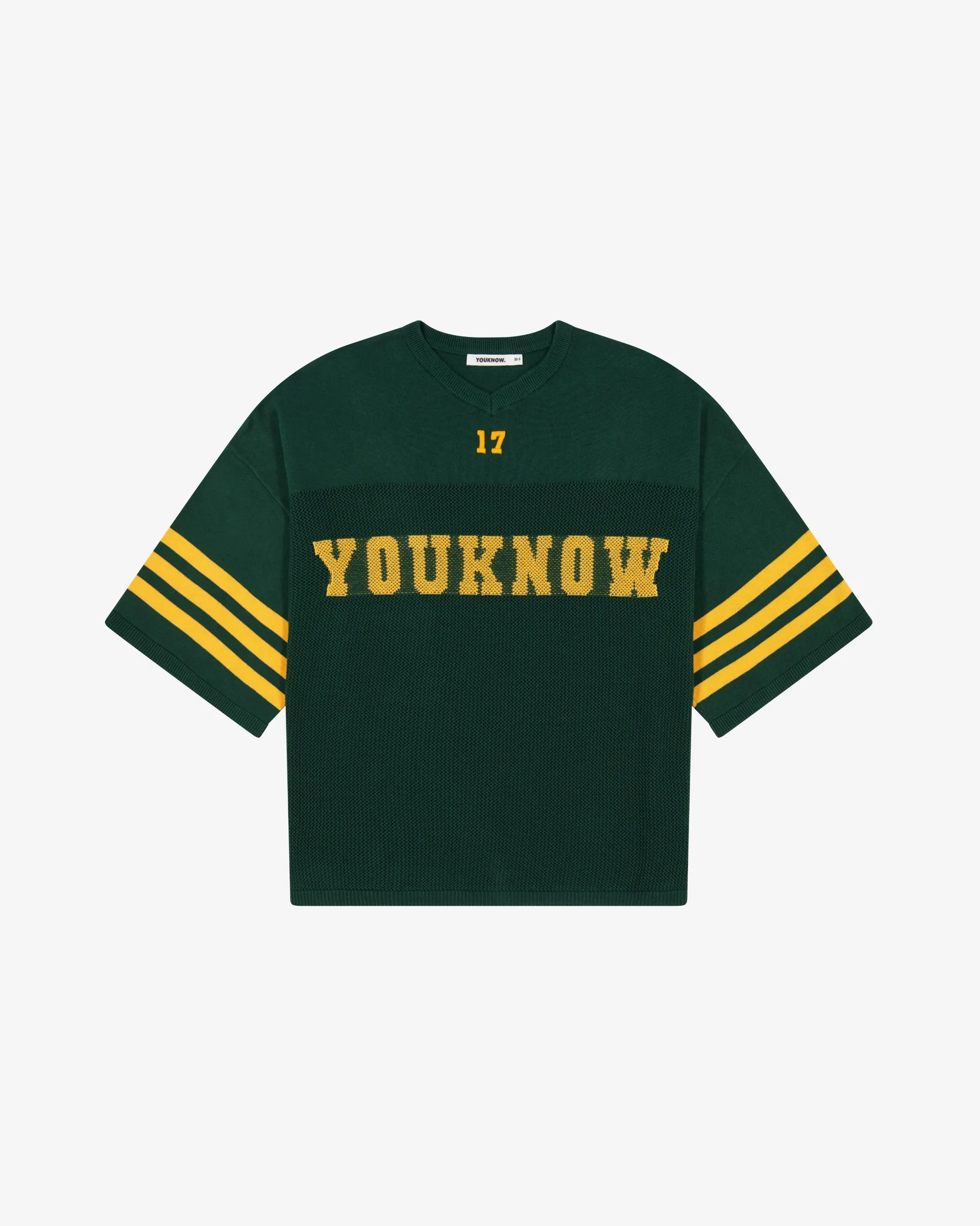 American Football Knit Jersey | Dark Green
