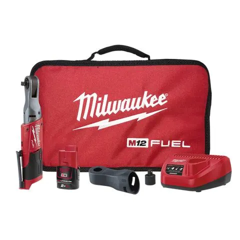 Milwaukee M12 FUEL Ratchet Brushless 3/8in 12v 2Ah
