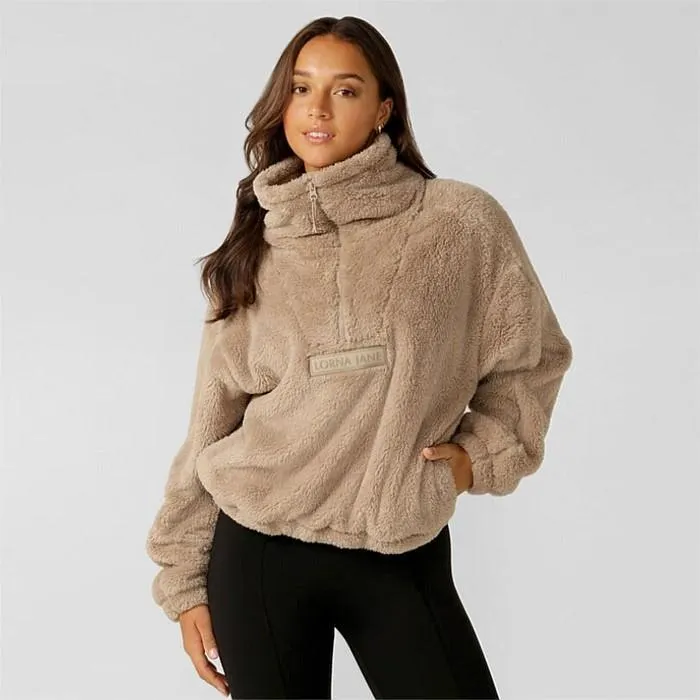Ultra Soft Teddy Pullover