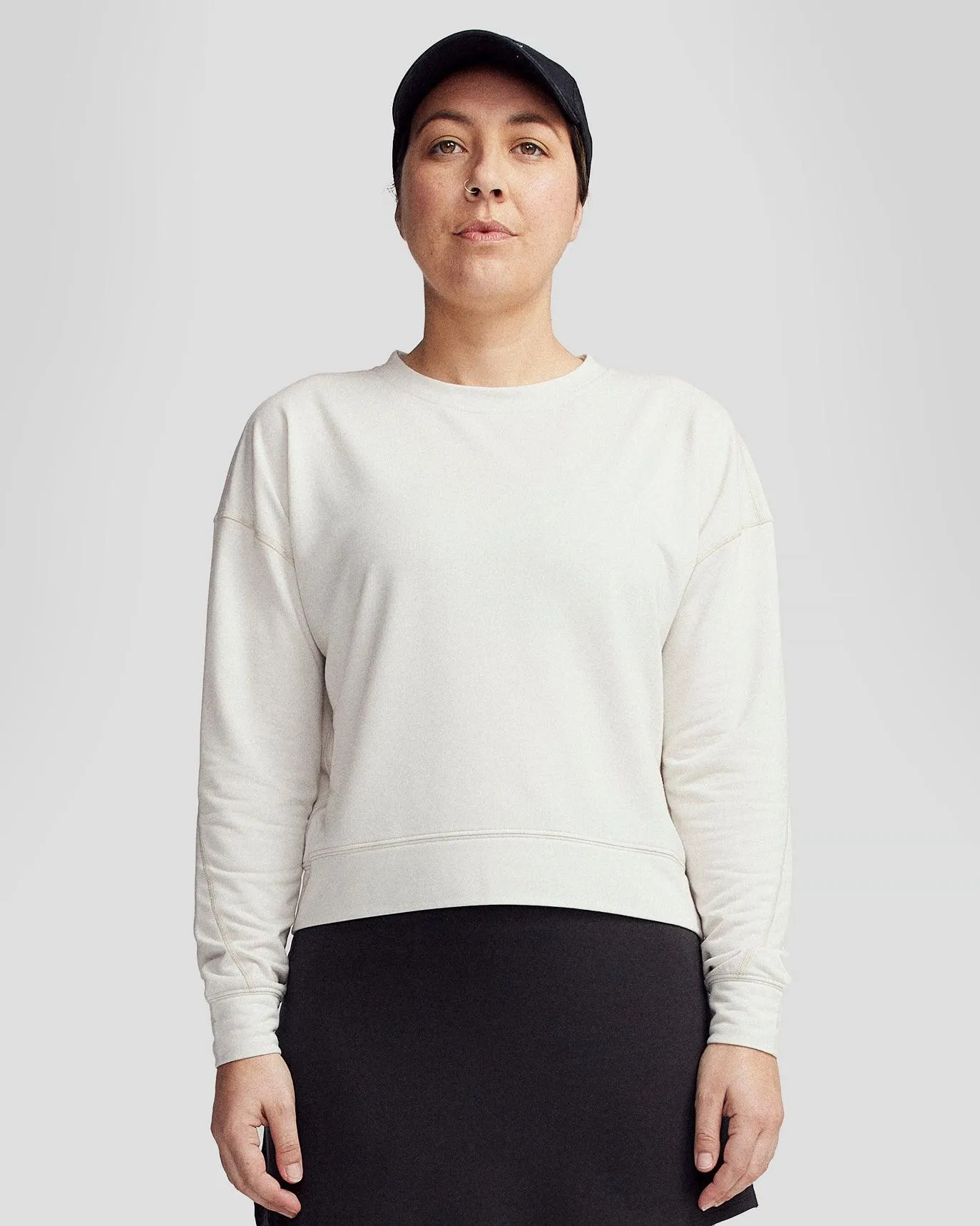 Women’s Anytime Crew Sweatshirt - Shroom Marle