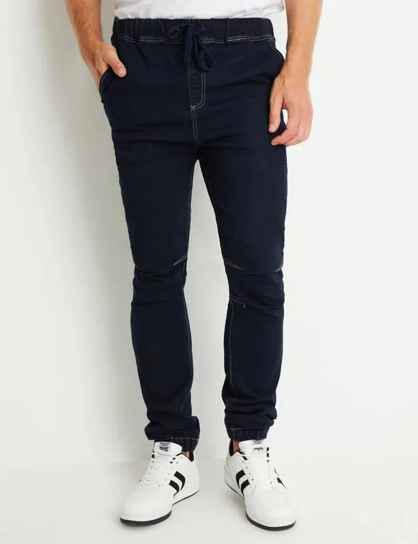 Rivers Knit Denim Jogger