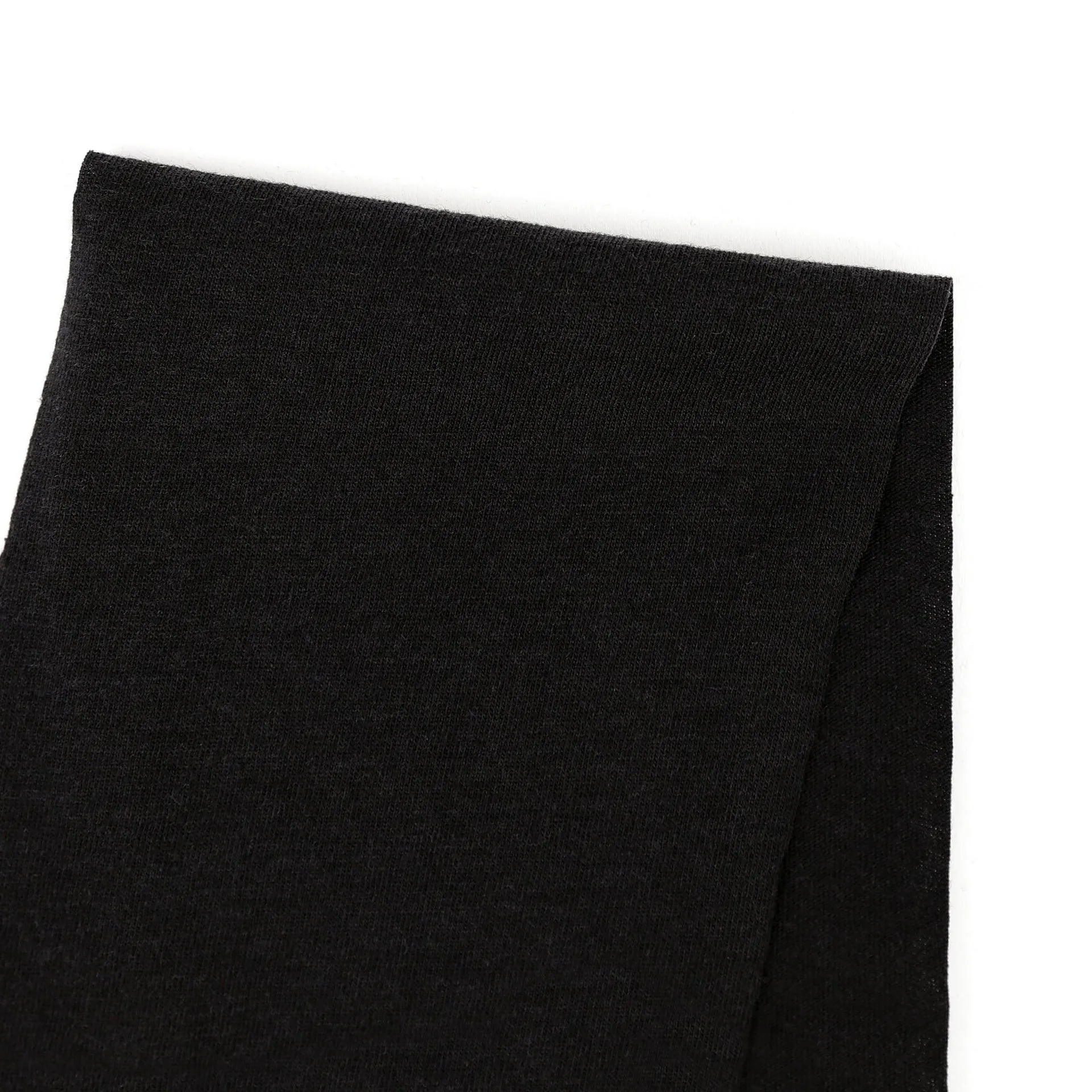 RWS Merino / Organic Cotton Jersey - Black