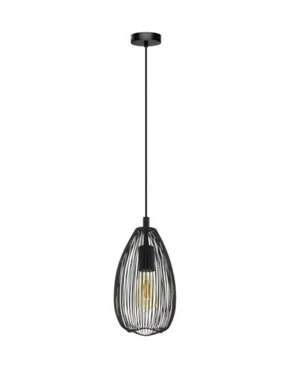 Clevedon Pendant Black