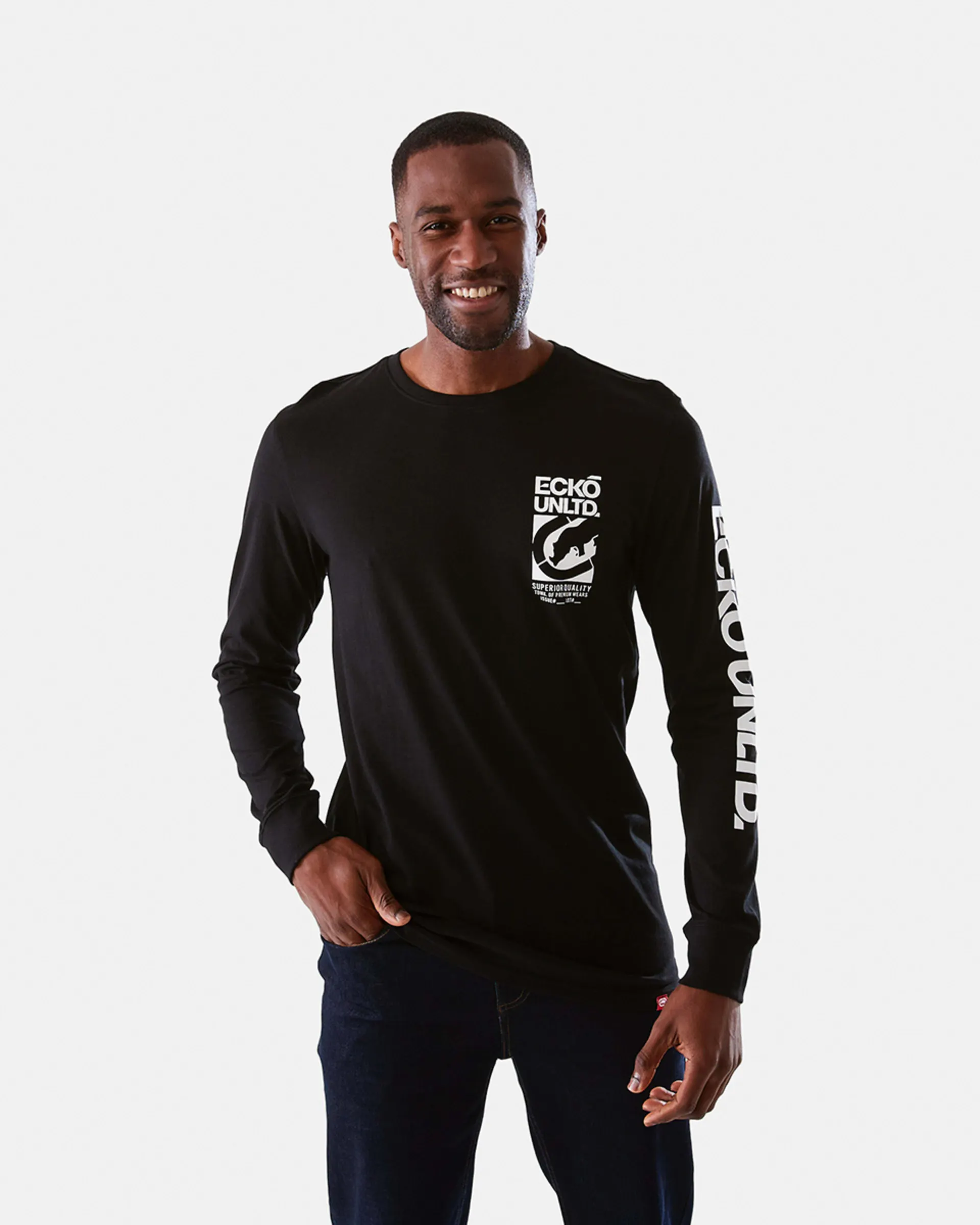 Ecko License Graphic Long Sleeve T-shirt