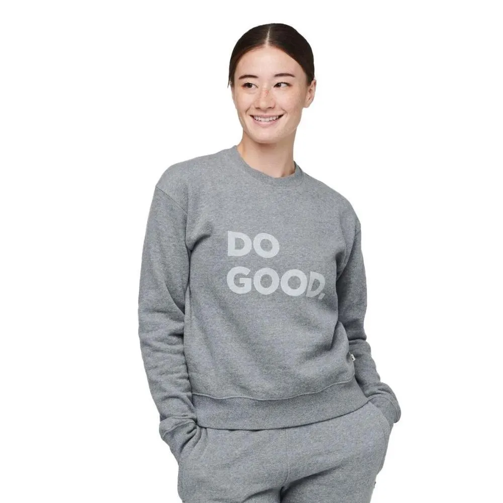 Women's Do Good Organic Crew Sweatshirt