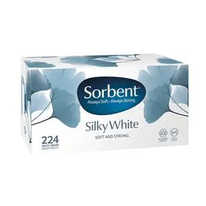 Sorbent Silky White 224 Tissues