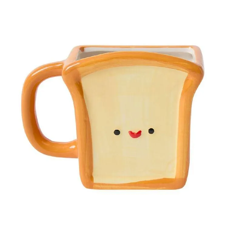 Living & Co Toast of the Mornin Mug Brown Light
