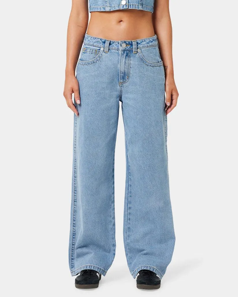 WOMENS A BRAND X RIP CURL 95 BAGGY ARIANE DENIM JEANS