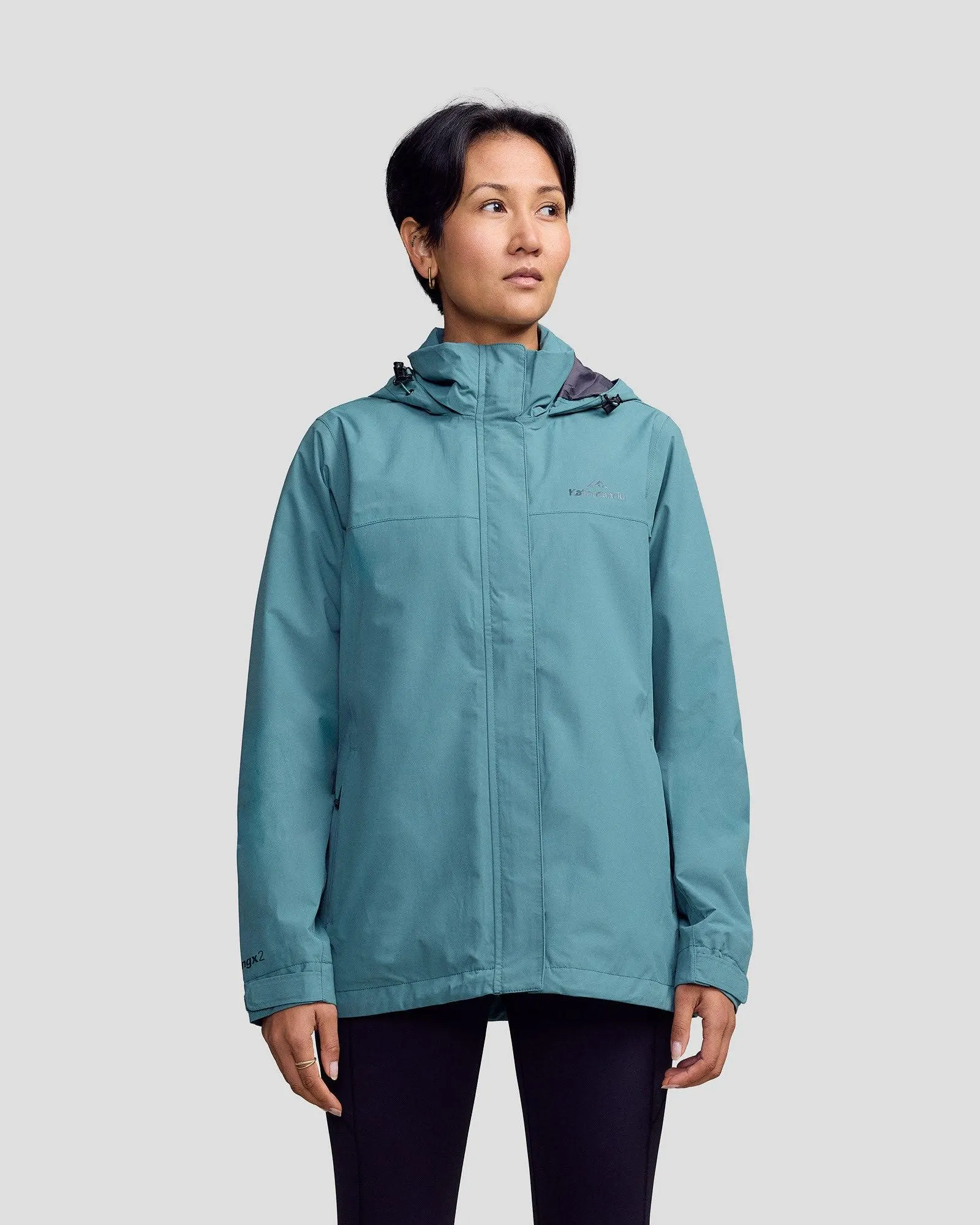 Women's Andulo Rain Jacket v3 - Light Forest