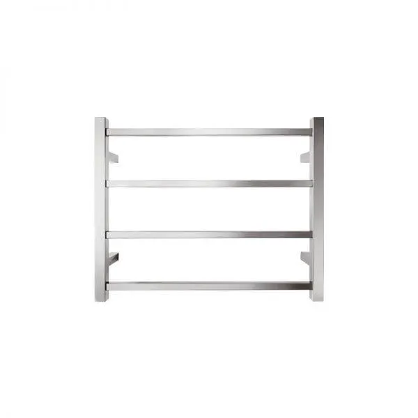 HTLSQ4 Square Heated Towel Rail 4 Bars