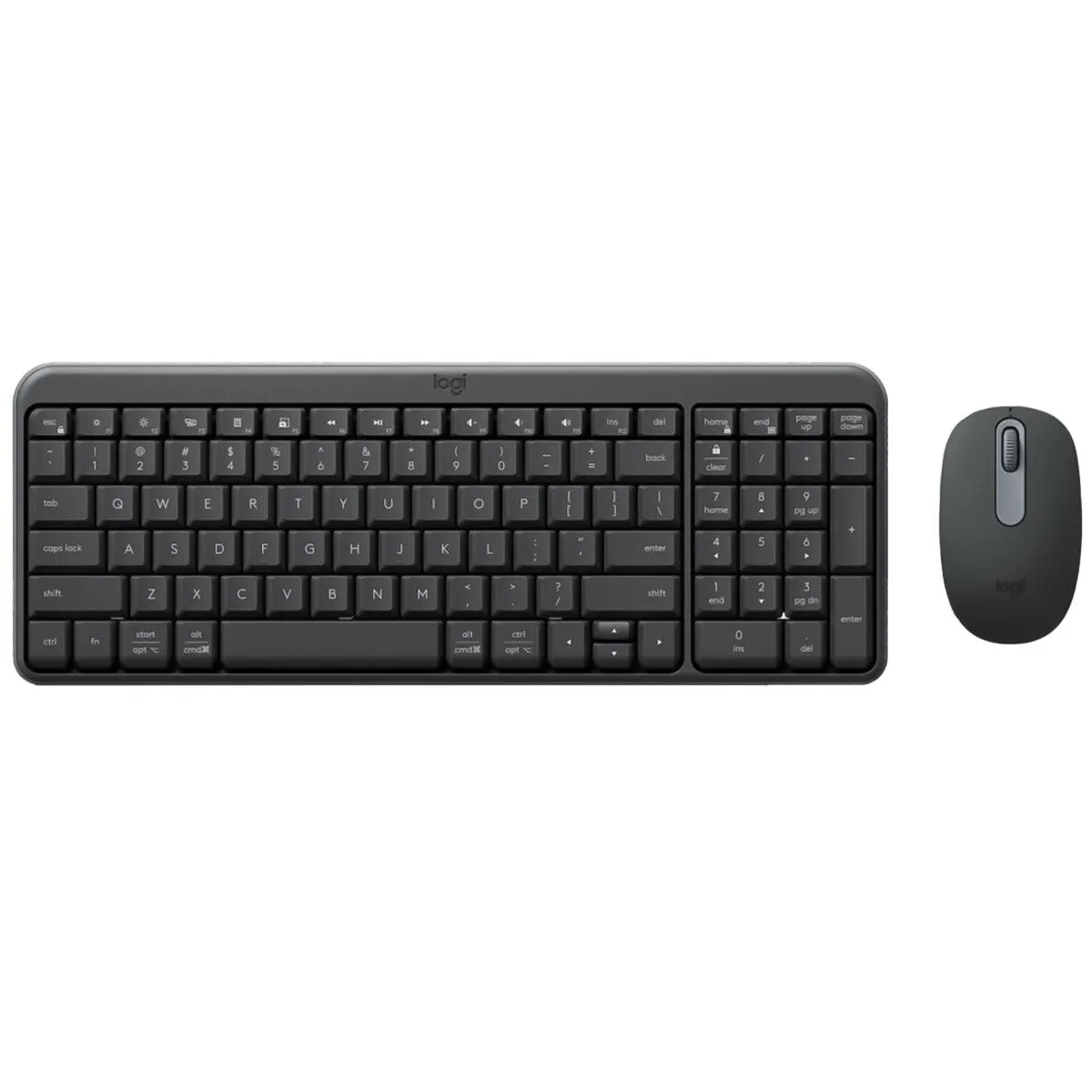 Logitech MK250 Compact Bluetooth Wireless Keyboard and Mouse Combo - Graphite