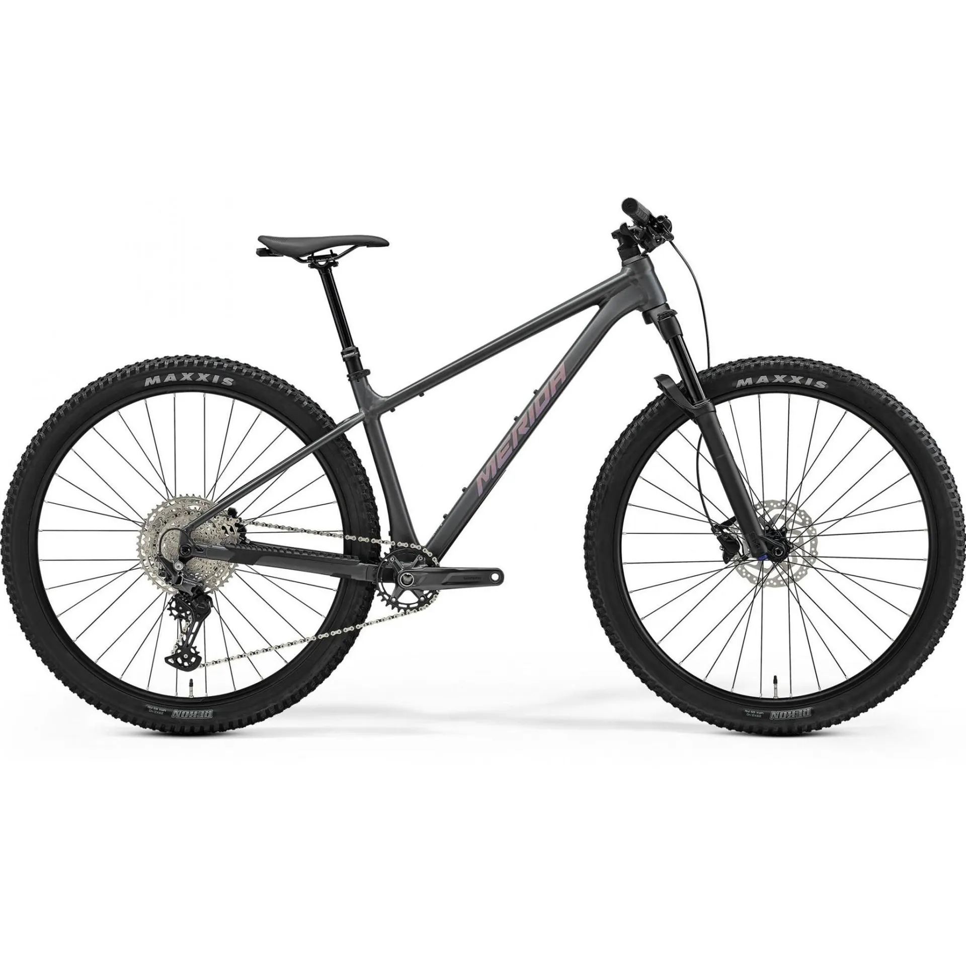 Merida Big Nine TR 700 Hardtail Trail Bike Silk Dark Grey/Rainbow Purple