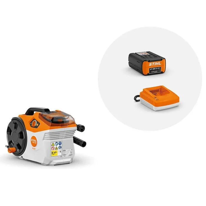 STIHL REA 100 PLUS Battery Water Blaster Kit (Charger & Battery)