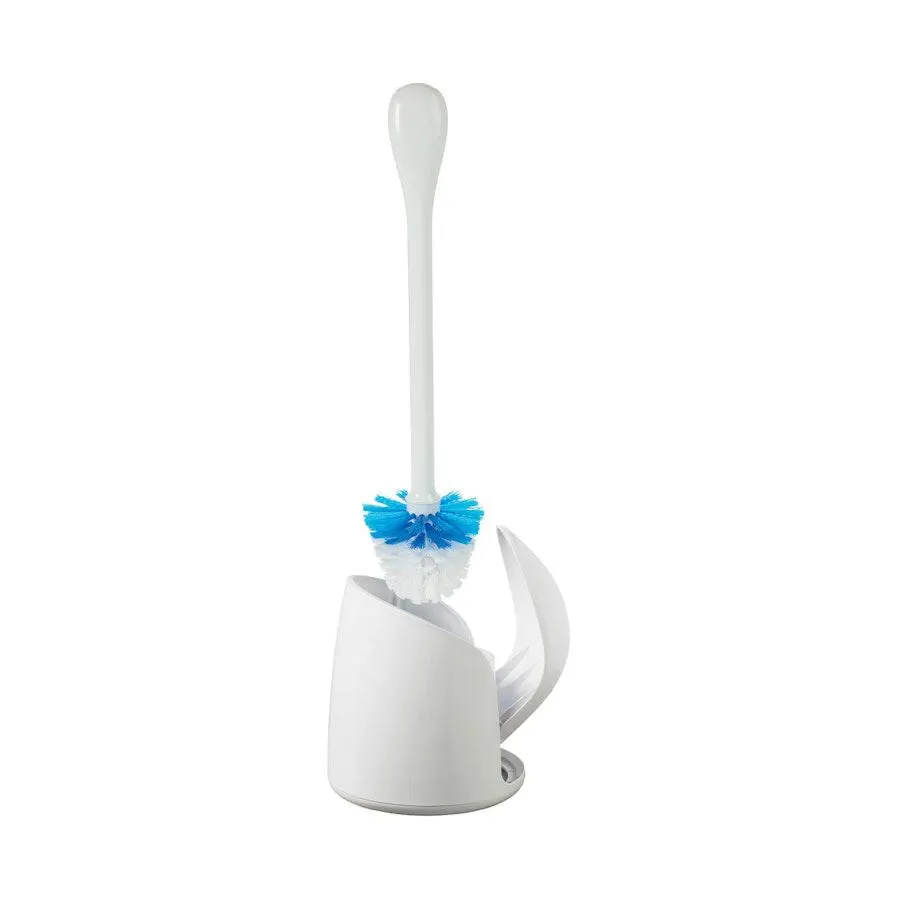 OXO Good Grips Compact Toilet Brush & Canister White