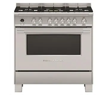 Fisher & Paykel Dual Fuel Freestanding Oven
