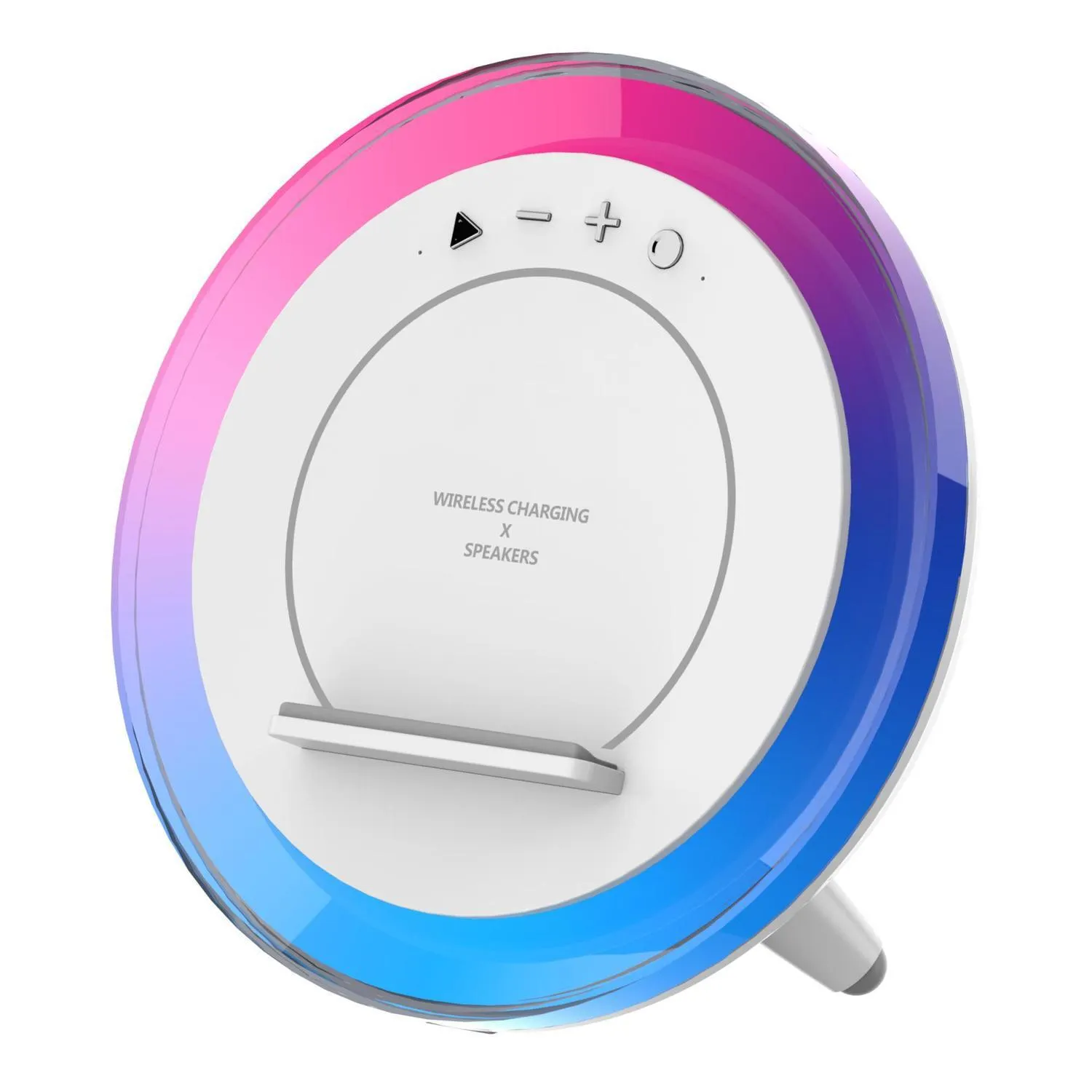 Bedside Speaker Light With Wireless Charger