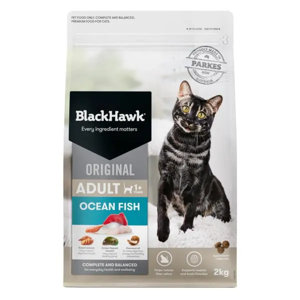 Black Hawk Original Cat Ocean Fish