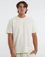 Lounge Relaxed Fit T Shirt in Off White