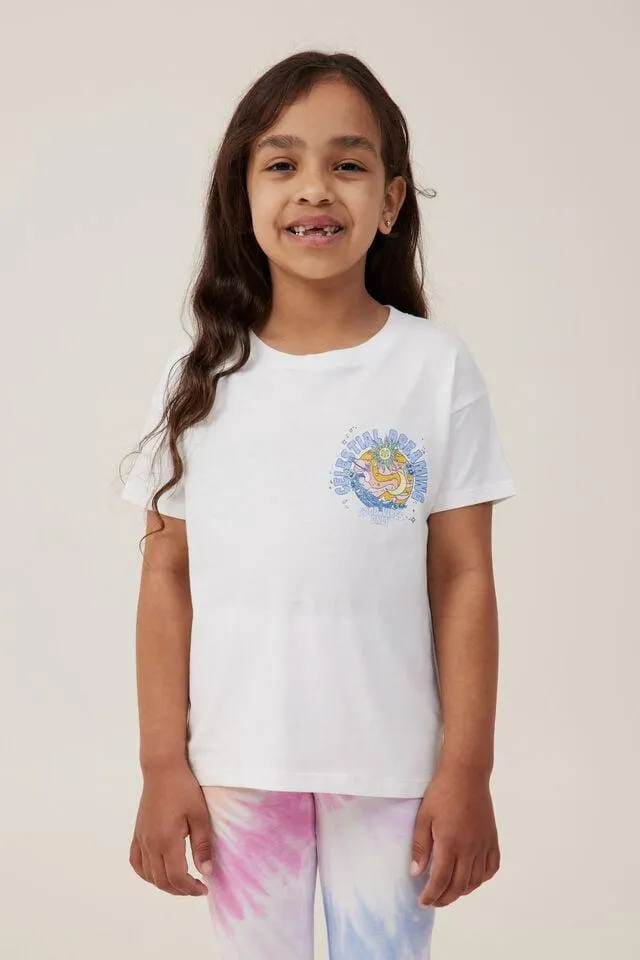 Poppy Short Sleeve Graphic Print Tee