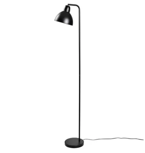 Broste cimal metal floor lamp 154cm black