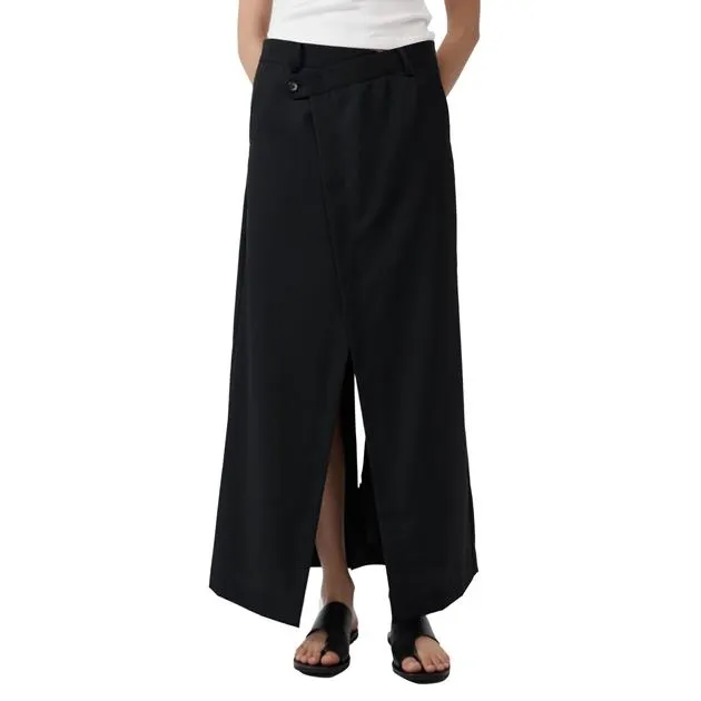 St. Agni Deconstructed Waist Maxi Skirt