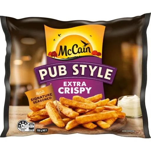 McCain Chips Pub Style Extra Crisp 750g