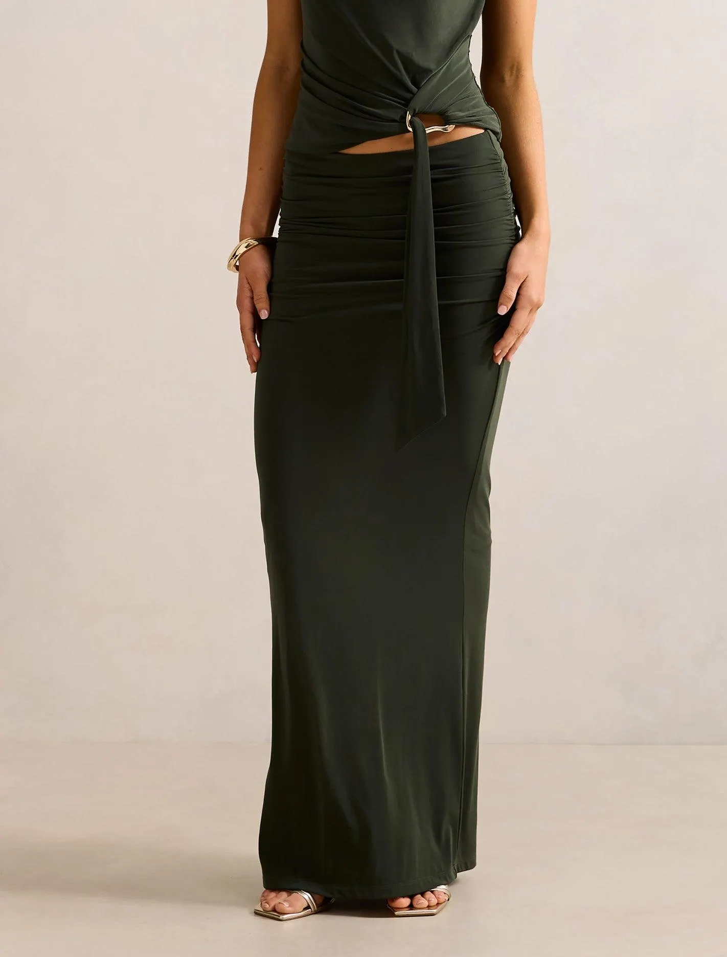 Jazelle Jersey Maxi Skirt