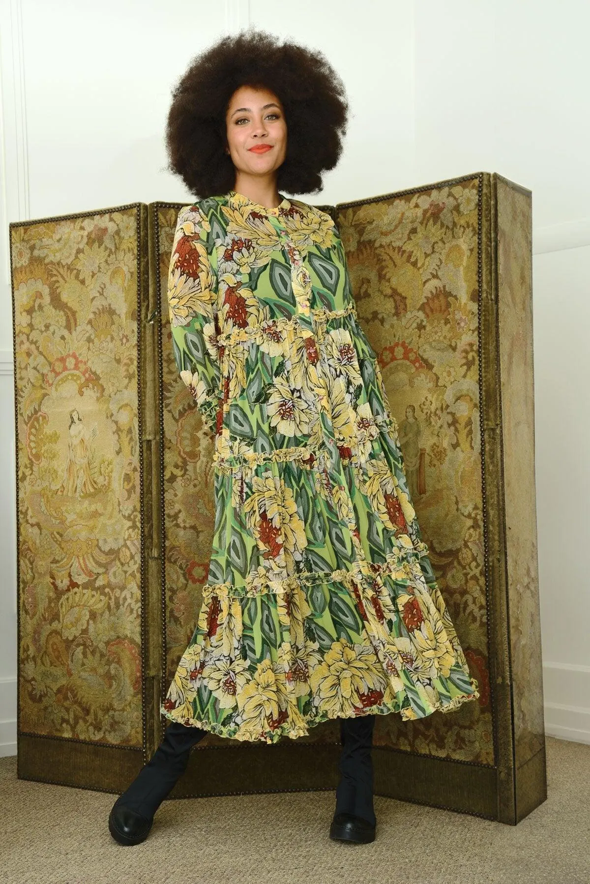 Pick And Muse Dress | Green