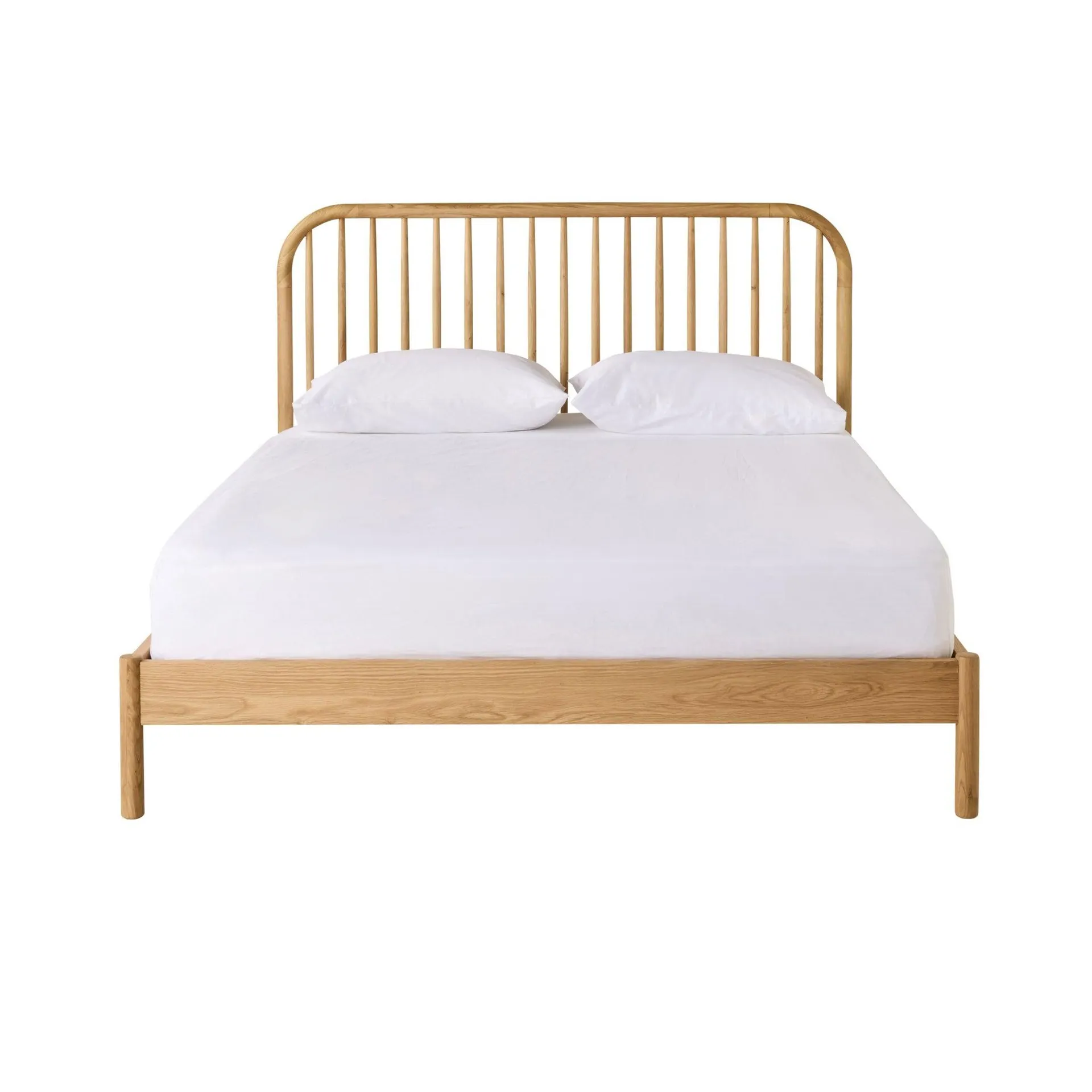 Spintara Queen Bed Light Oak