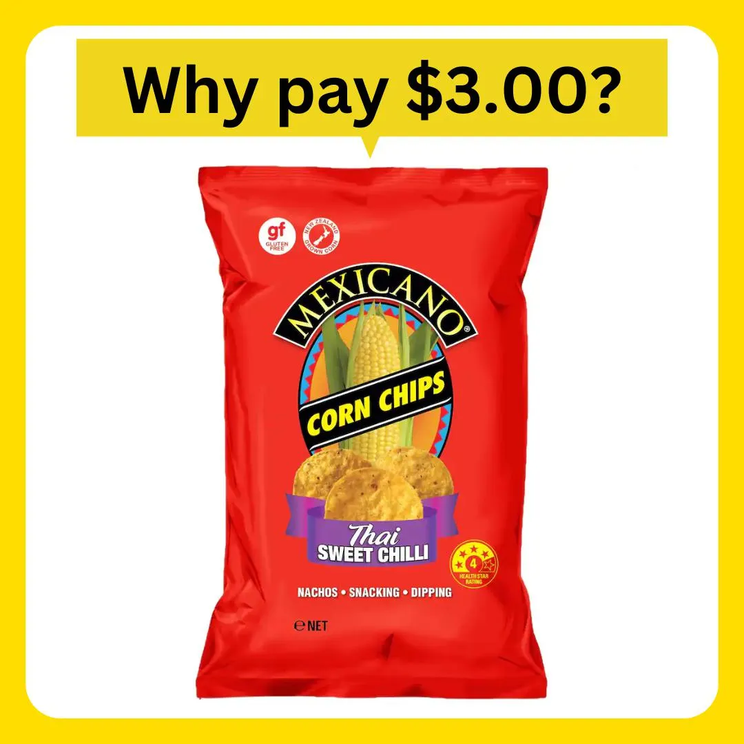 Mexicano Corn Chips Thai Sweet Chilli 170g (Underweight 150g)