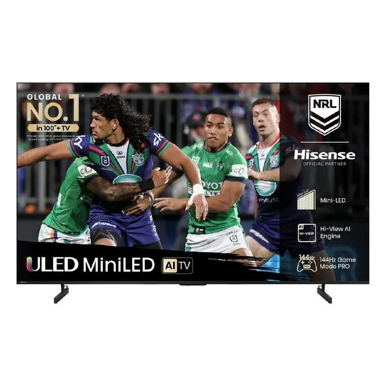 Hisense ULED MiniLED 55 Inch U6QNZ PRO 4K QLED 144Hz Smart TV