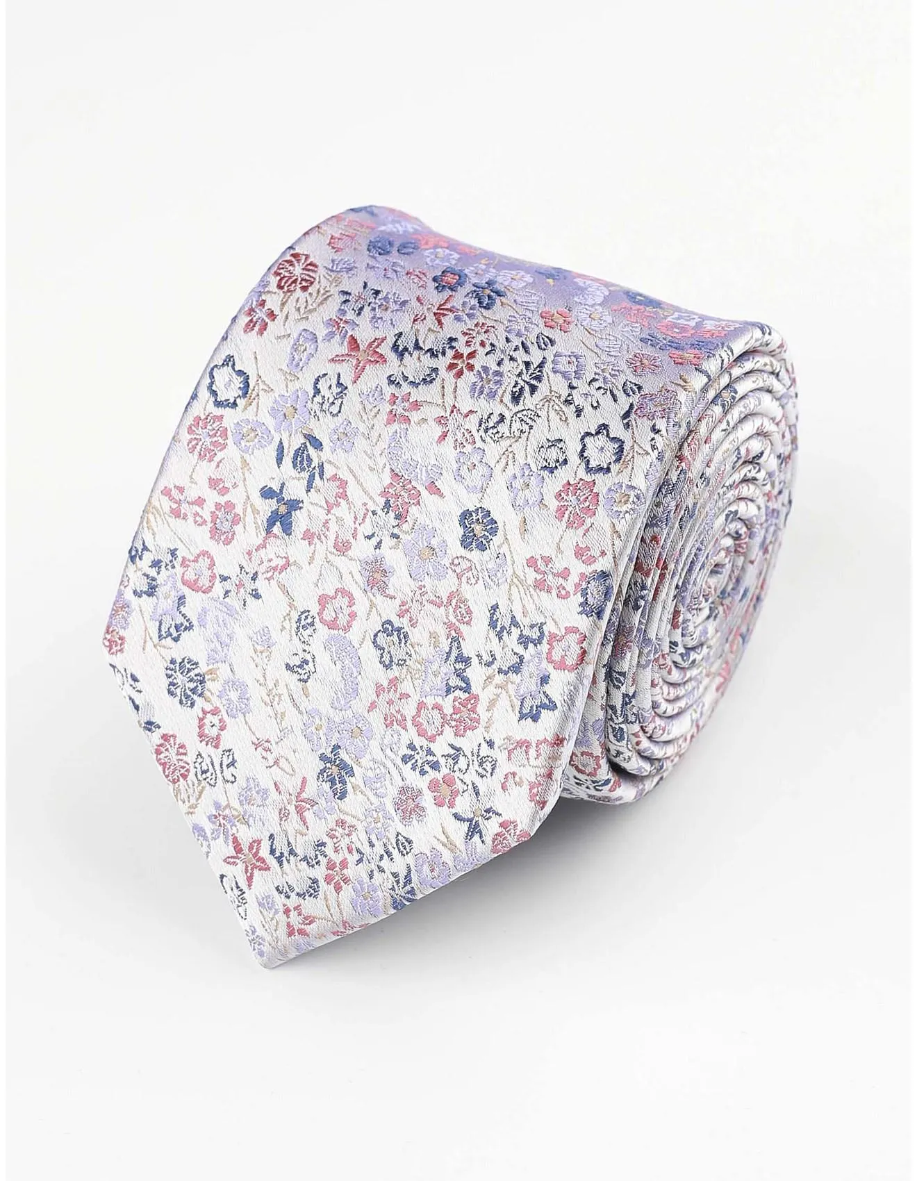 MINI FLORAL SILK TIE