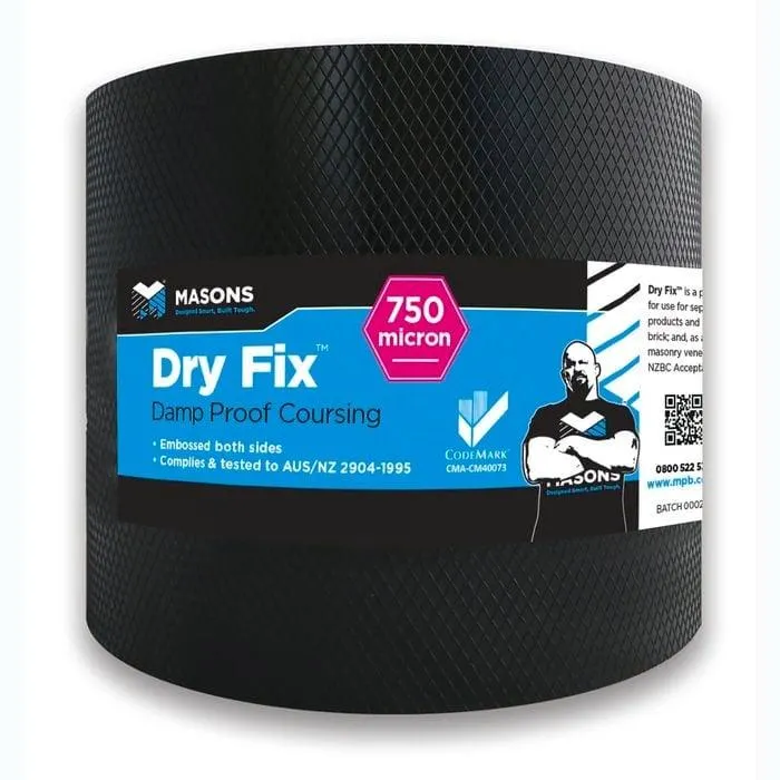Masons 90mm x 30m DPC Dry Fix - 90mm