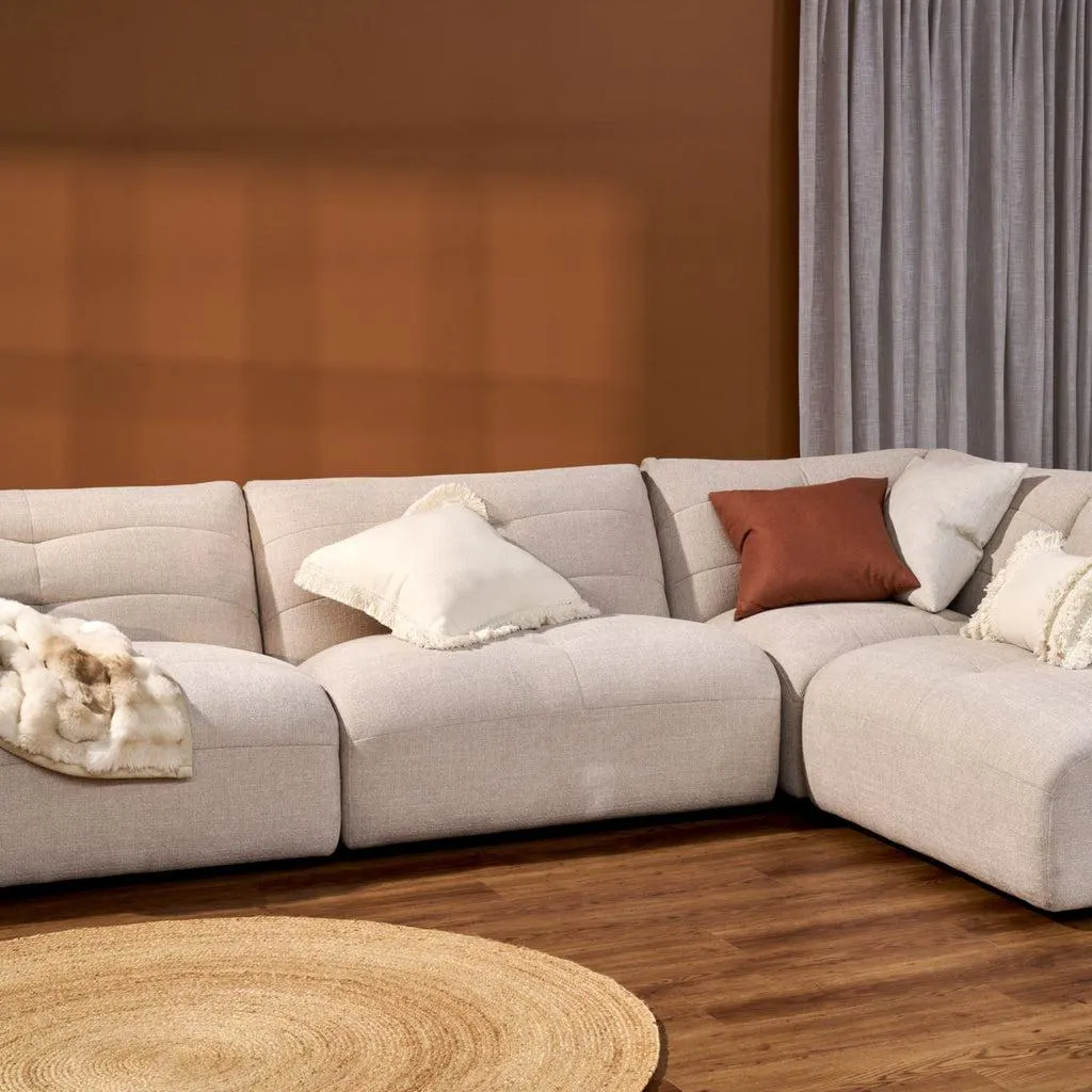 Weston 4-Seat Corner Configuration - Natural