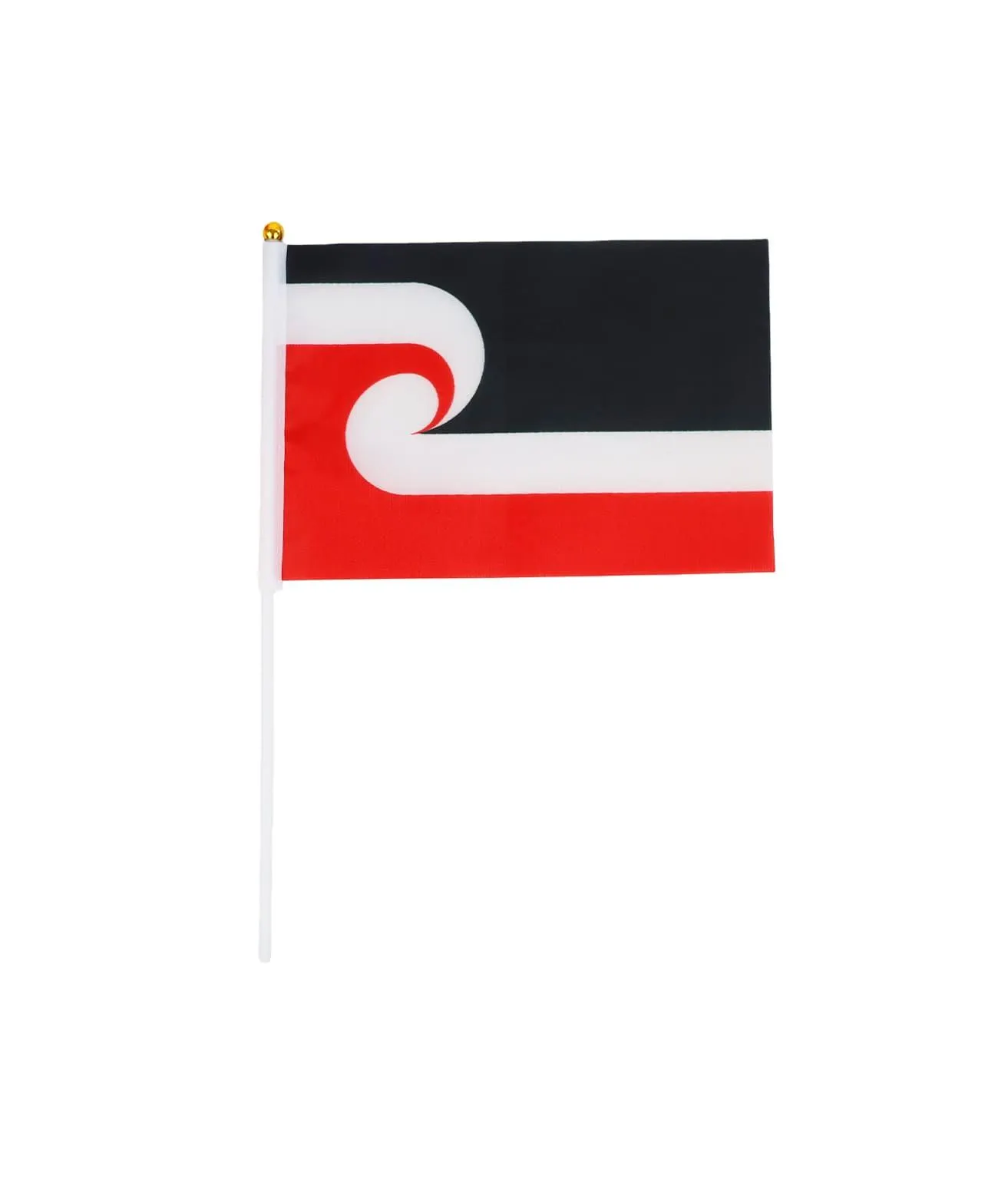 Maori Hand Wave Flag 14x21cm 10pc