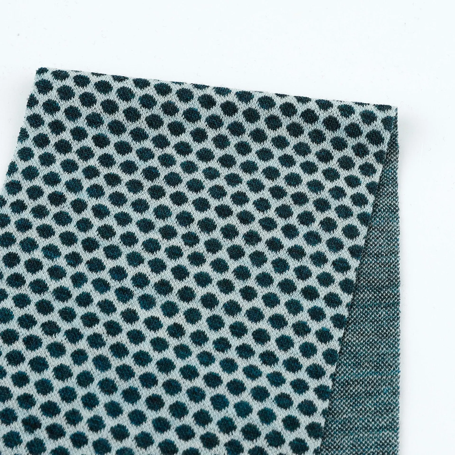 Dot Dot Merino Jacquard - Glacial