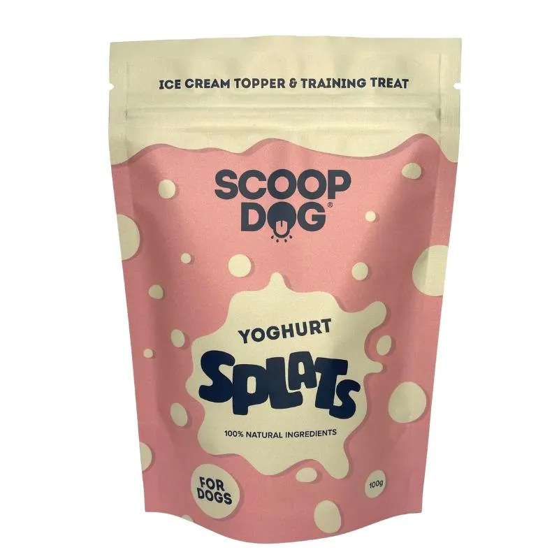 Scoop Dog Yoghurt Splats Dog Treats