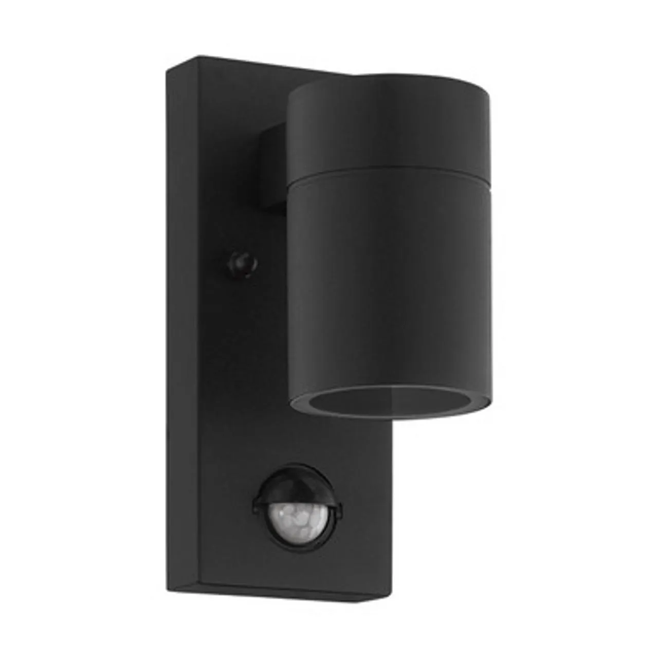 Riga 5 Wall Light with Sensor Black
