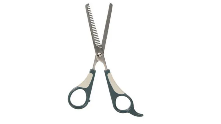 Trixie Thinning Scissors 18cm - Single Sided 2352