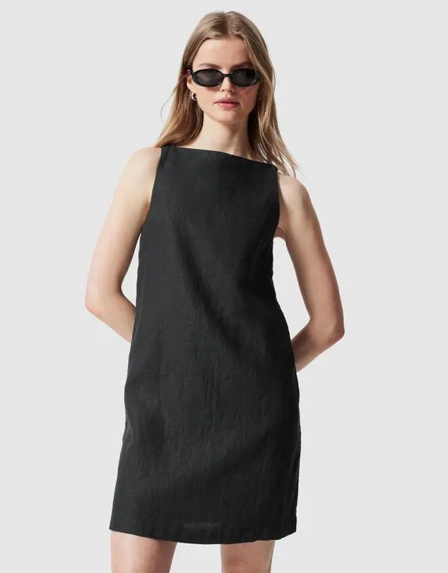 Linen Mini Dress