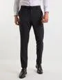Slim Fit Suit Pants in Black