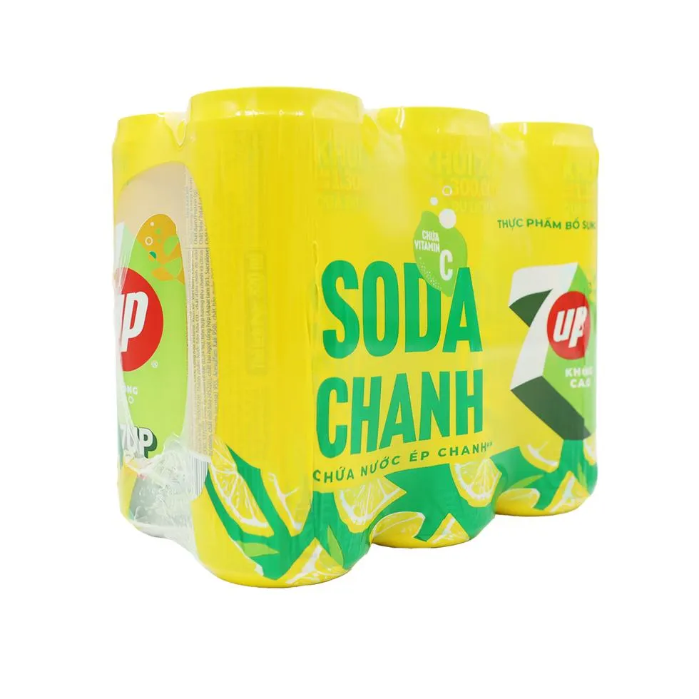 7UP Lemon Can 330ml 6pk