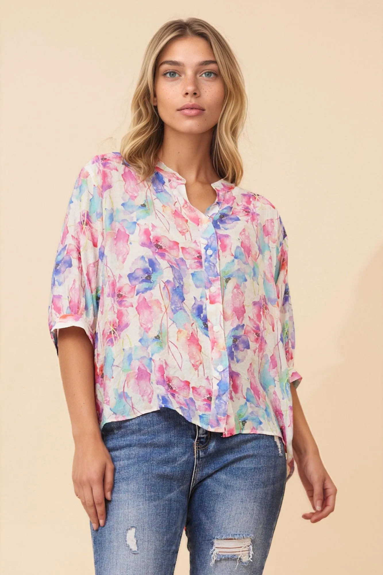 BELINA FLORAL TOP