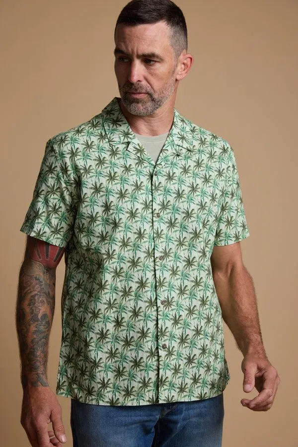 Arcola Print Cuban Shirt