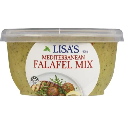 Lisa's Falafel Mediteranean 400g
