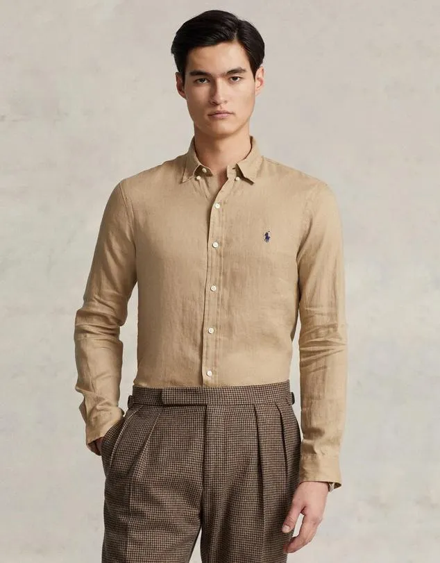 Custom Fit Linen Shirt